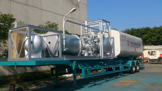 1000KG Mixer Portable Batch Plant , Bitumen Production Plant 0.5% High Weighing Accuracy